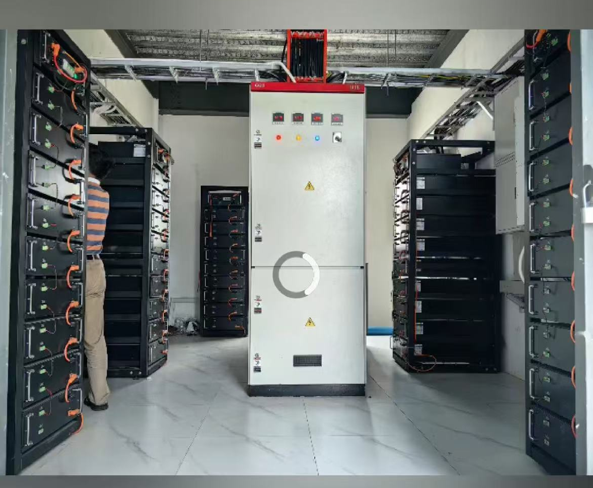 Myanmar factory high-voltage battery parallel project