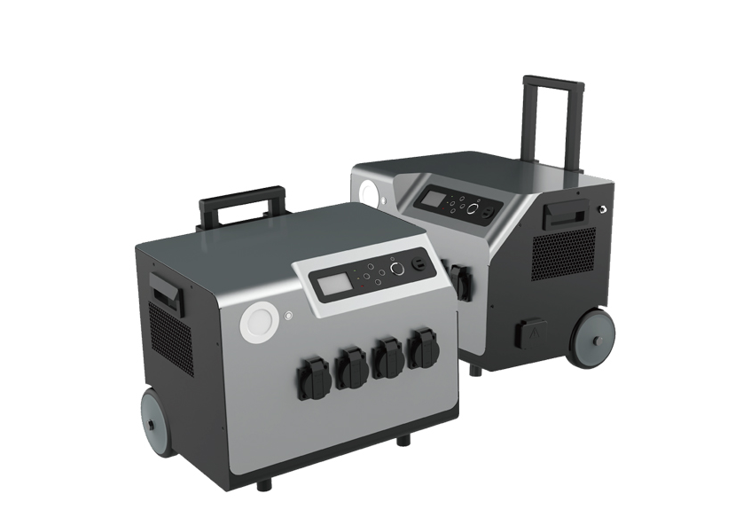 Mobile all-in-one machine